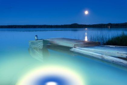 Blue/White Apollo Iris Underwater LED Lighting System (200 foot power cord)