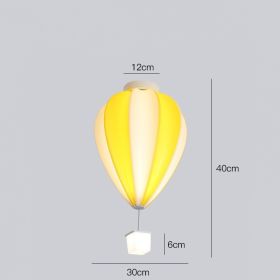 Creative Ceiling Lamp Of Cartoon Children's Room (Option: White yellow-Infinite dimming)