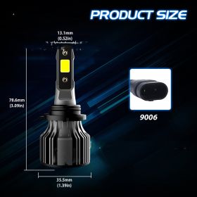 Simple And Creative Automotive LED Bulbs (Option: StyleH4)