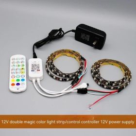 Programmable Led Atmosphere Rhythm Voice-controlled Dynamic Light Strip (Option: 60-12v Double Strip 2 M)